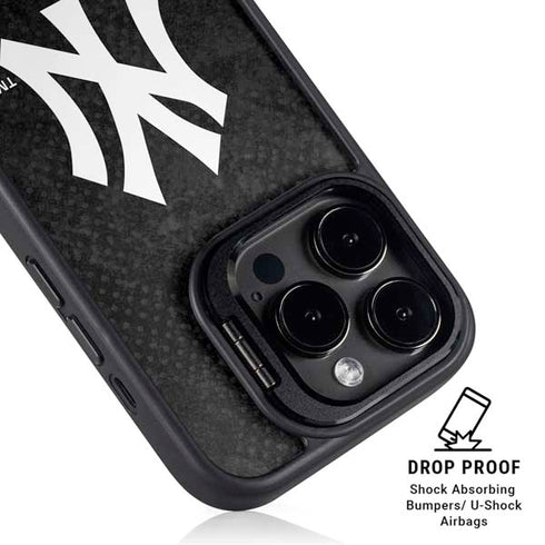 MLB New York Yankees Dark Wash iPhone 14 Pro Kickstand Case